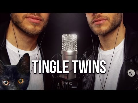 ASMR TINGLE TWINS | Ear to Ear Whispering, Awesome Triggers & Lots of Kitty Cats