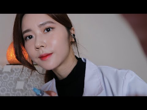 ASMR(SUB)백옥주사 맞고 가세요~/Skin Whitening Injection Role play