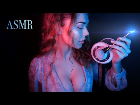 ASMR | Soothing Ear Brushing with Sensitive Whispers