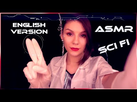 ASMR 🥼 Cranial Nerve Examination 🤖 Role Play, Latex Gloves, Sci Fi English Version