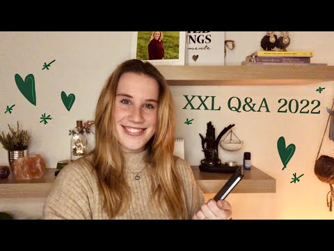 First XXL Q&A in 2022 🥰💖 | answering your cute questions | only talking with soft hand sounds
