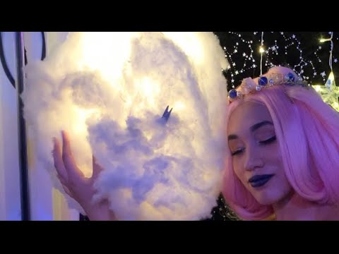 ASMR | Space Goddess Reassures Your Troubles | Royal Ball Fabric + Beaded Jewel Sounds + Roleplay