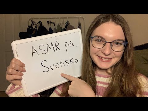 Global ASMR: Tingly Words in Swedish (ASMR på Svenska) | whispers, hand movements 🇸🇪