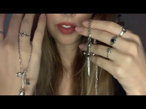 lofi asmr jewelry collection ⛓ (whispered, show and tell)