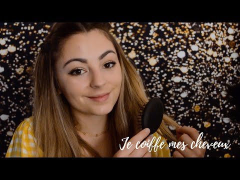 ASMR FRANCAIS ♡ JE PREND SOINS DE MES CHEVEUX AVEC VOUS ♡