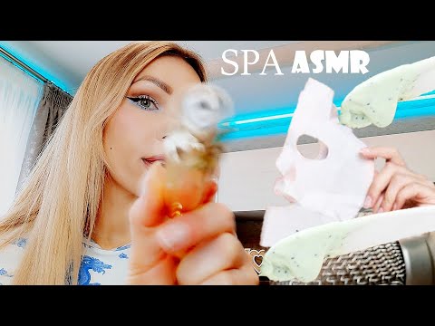 ASMR doing your Spa in 1 minute