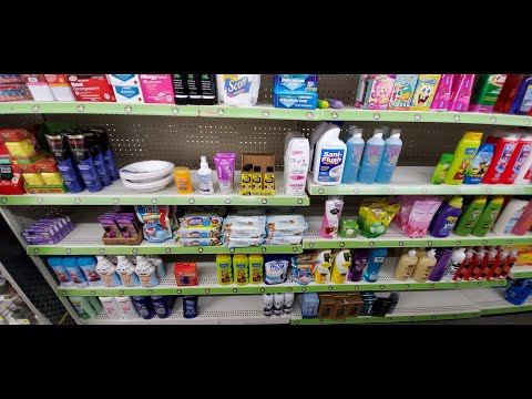 Dollar General Shampoo / Body Wash Shelf Organization 11-21-2019