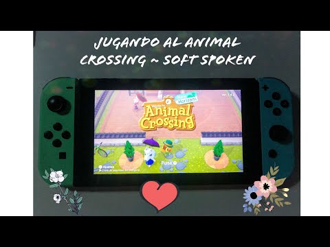 [Rena] ASMR Español - Jugando Animal Crossing (Soft Spoken) ❤️
