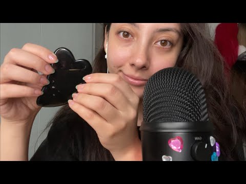 ASMR Tapping on random items 💜 ~I’m tired in this bc I had surgery 2 days before lol~ | NO TALKING