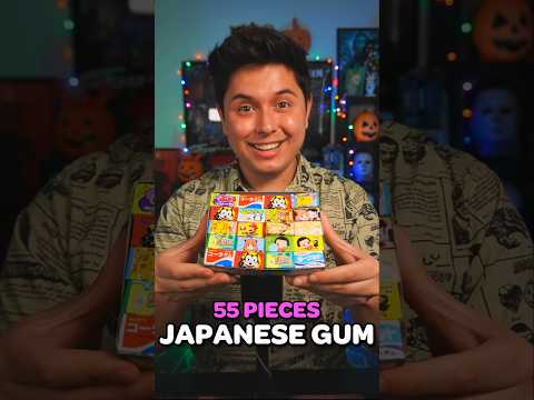 55 Pieces of Japanese Gum! 🍬 | #ASMR