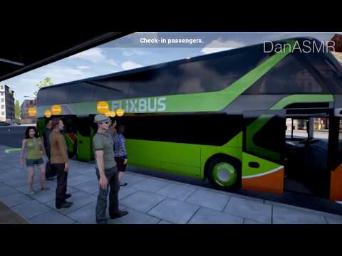 ASMR Fernbus simulator gameplay (Português | Portuguese)