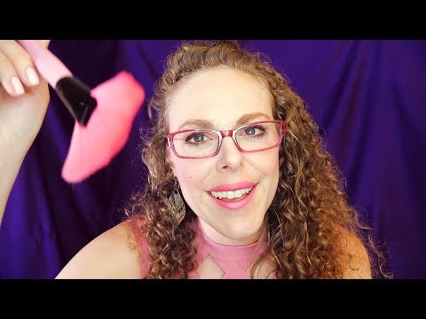 ♥ ASMR Ultra Relaxing Spa Roleplay ♥ Corrina Does Your Make Up, Brushing, Soft Spoken