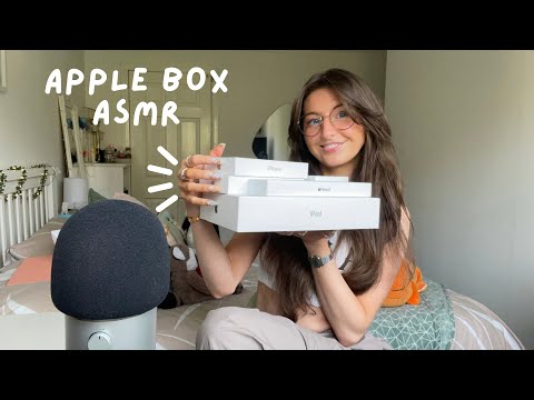 ASMR Tapping on ONLY Apple boxes🎧