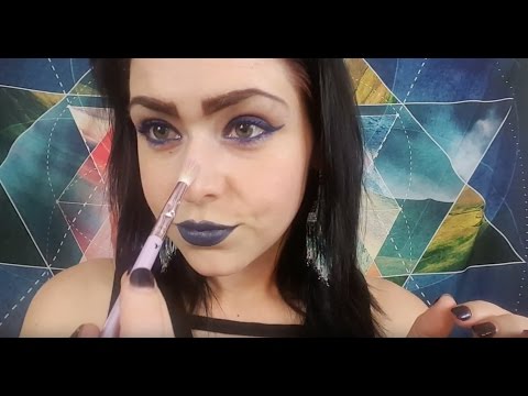 Stippling & brushing your face, Unintelligible & Inaudible Whispers Personal Attention (ASMR)