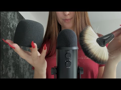ASMR | MIC TRIGGERS with/without COVER | NO TALKING 🌙