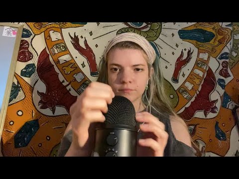 ASMR // Bare Mic Scratching, Gripping, Rubbing & Tapping