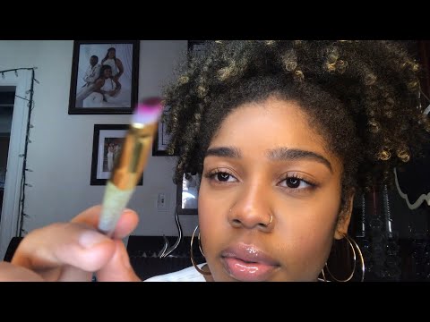 ASMR- DRAWING YOU 🥰✍🏽 Personal Attention + Tracing)