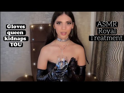 ASMR Queen Kidnaps You & Takes Care of YOU with Kisses & Leather Gloves