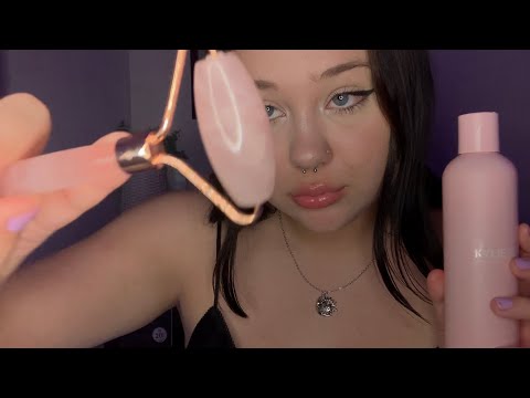 ASMR Doing Your Skincare (Relaxing Personal Attention)