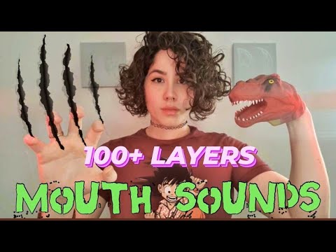 ASMR: Dino Mouth Sounds 100+ layer Assortment. Fast & Aggressive 🦖