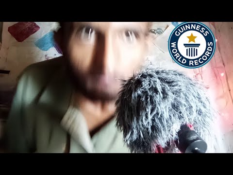 ASMR Fast And Aggressive⚡ [Tingle] Guinness world record 😪