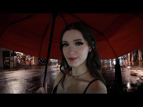 ASMR | You & I Share an Umbrella in the Rain (Friend Roleplay)