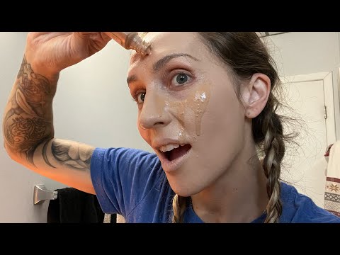 600 Layers of Foundation ASMR 600 subscriber special 😌🥲