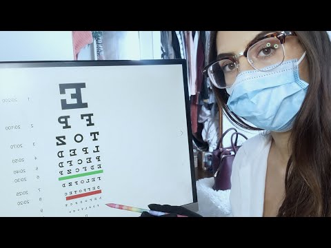 ASMR | Up Close Eye Examination 👁️