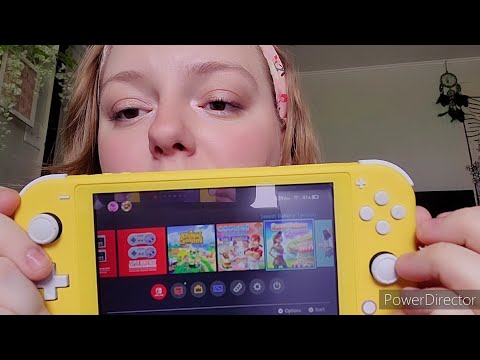 ASMR- Nintendo Switch Lite Haul- Plus Accessories Haul- Putting Everything Together (Show & Tell)