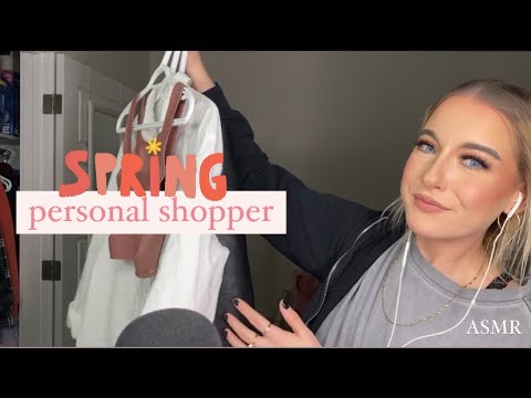 ASMR | spring personal shopper RP