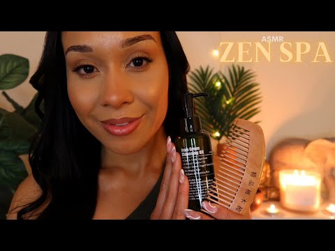 ASMR ZEN SPA TREATMENT🌿 CALMING Roleplay With Cosy Ambience & Layered Sounds | Personal Attention