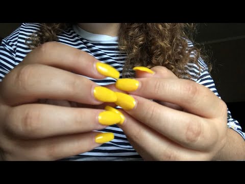{asmr} fast tapping on my nails // no talking