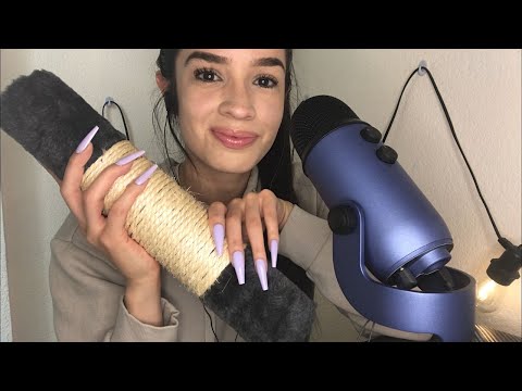 ASMR Scratching Sounds with Long Nails!