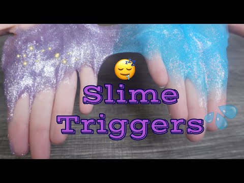 Tingly #slime #asmr Sounds For Sweet Dreams - Loggerhead ASMR