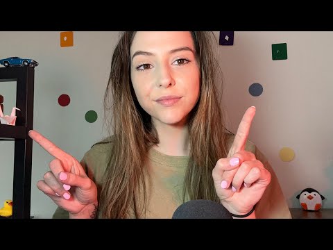 ASMR Points on the Wall 🔹🔸 Throwback ASMR Focus Games