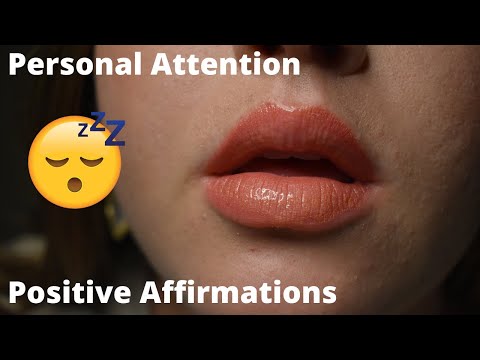 ASMR || Up-Close Personal Attention + Positive Affirmations 😍