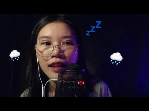 ASMR Thai Whispering and Slow Triggers For Sleep.