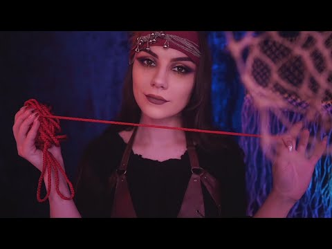 ASMR Pirate Ties You 💎 No Talking, Sounds of Nature, 3Dio