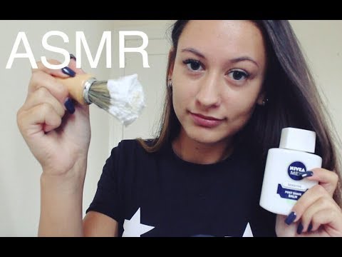 [ASMR] Mens Shave Roleplay - Grooming with Personal Attention ~ (Whispered)