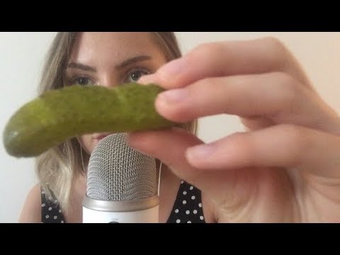ASMR Lil Pickles, Big Crunch | Unintentional & Intentional Mouth Sounds, Up-Close Whisper