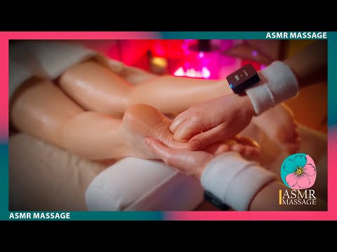 ASMR Asian Oil Foot and Leg Massage by Julia