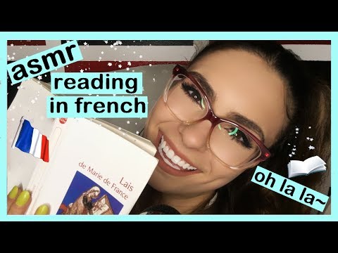 ASMR - Reading in French - Les Lais de Marie de France