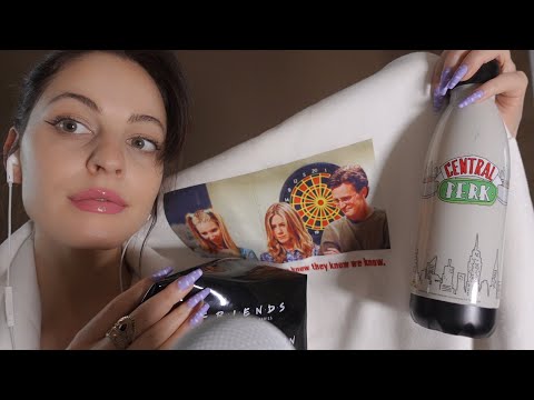 ASMR My Friends Collection ~mug, pillow, shirts etc. gentle tapping-scratching, relaxing whispers
