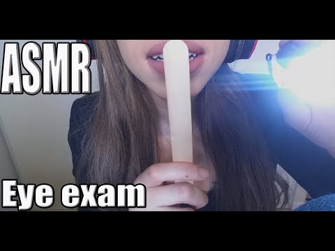 {ASMR} Eye nerve exam | Role-play