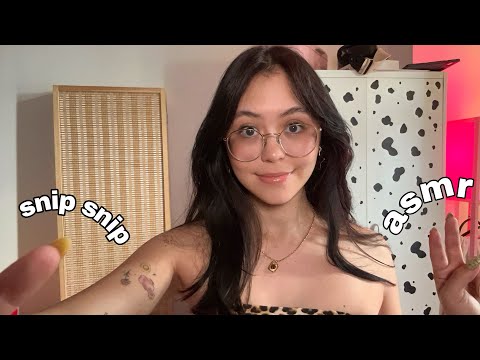 ASMR Fast Haircut and Wash Roleplay (Propless Personal Attention and Hand Sounds)