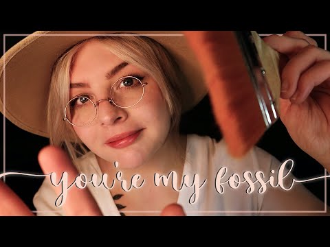🦴🧡 ASMR Archeologist Role Play 🧡🦴 - Inspecting and Excavating You! Personal Attention and Brushing