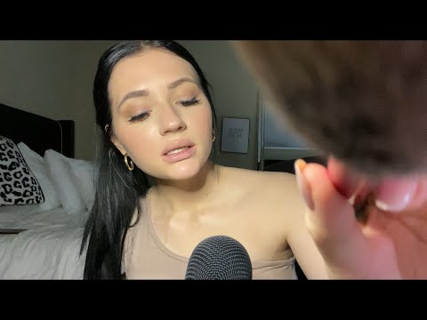 ASMR| PERSONAL ATTENTION WITH LIGHT INAUDIBLE WHISPERS (ASSORTED TRIGGERS)