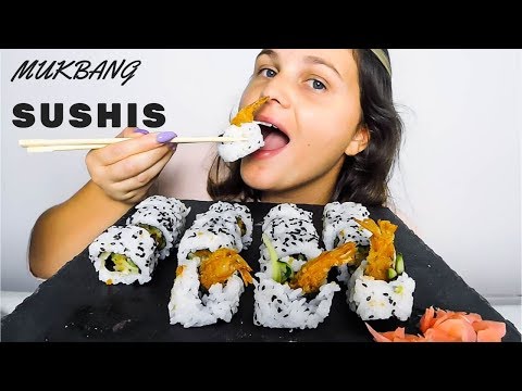 ASMR FRANÇAIS⎪MUKBANG SUSHIS 🍣 (Eating sounds, Eating show)