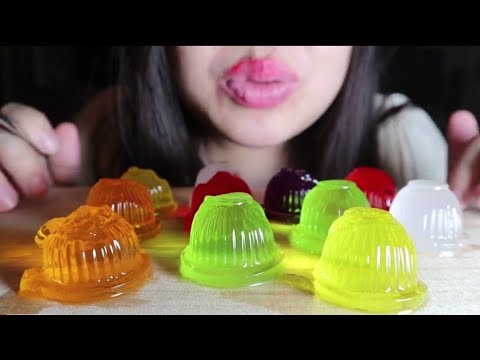 ASMR COLORFUL FRUIT FLAVORED JELLY ( JELLYACE )