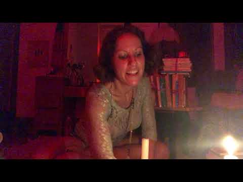 ASMR Whisper woman candle book binding love Relaxing Sounds :)